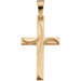 14k Yellow Gold Cross Pendant21x14