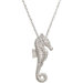 Sterling Silver Seahorse Pendant28.71x12.07mm
