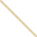 14k 1.5mm Anchor Link Chain Ankle Bracelet
