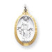 Sterling Silver Miraculous Medal Charm