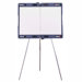 Portable Presentation Easel, Extends 23-1/2"x35-1/2", Gray