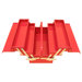 Cantilever Portable Metal Tool Box with 5 Trays