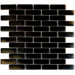 Metal Mosaic in Silver Brick