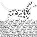 Animal - Dalmation Pattern Stretched Wall Art