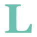 Letter - Upper Case 'L' Stretched Wall Art