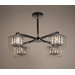 Avignon 4 Light Chandelier in Glass