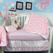 Emily Rose Garden Chenille Baby 14 Piece Crib Nursery Bedding Set
