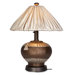 Phoenix 32" Table Lamp in Bronze and Silver