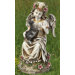 16"Angel with Kitten Figurine