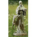 25.5" St. Francis with Horse Figurine