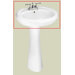 Stafford 8" Center Medium Pedestal Sink Basin