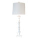 Graphic Appeal 1 Light Peninsula Buffet Table Lamp