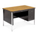 Single Pedestal Teacher's Computer Desk