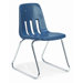9000 Series 16" Polyethylene Classroom Sled Chair