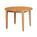 Round Library Table with Laminate Top