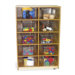 Storage Unit with 10 Clear Trays