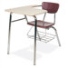 3000 Series 29" Laminate Chair Desk with Tablet Arm