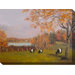 Fall Galloways Outdoor Canvas Art