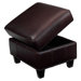 Henri Leather Storage Ottoman