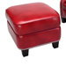 Madrid Leather Storage Ottoman