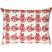 Bike All Over Pattern Block Print Accent Pillow