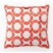 Mod Link Down-Filled Embroidered Pillow