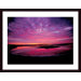 Sunset Wood Framed Art Print