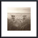 Beach Chairs by Christine Triebert Metal Framed Art Print