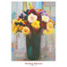 Flowers In A Vase III Gallery Wrapped Canvas Art