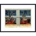 Window Panes Metal Framed Art Print