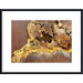 Rusted Metal Abstract Metal Framed Art Print