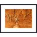 Weathered Plywood Metal Framed Art Print