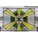 East Avenue Mardi Gras Burst Stained Glass