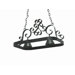 Hayley 2 Light Hanging Pot Rack