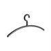 Unbreakable, Scratchproof Polymide Black or White Coat Hanger