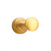Brass Base Short Coat/Hat Hook with Brass, Bronze, or Chrome Finish