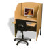 Laminate Add-A-Carrel Study Carrel Add On