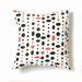 Cosmic Small Pillow in Black, Pink and White