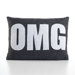 Modern Lexicon OMG Decorative Pillow