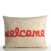 "Welcome" Decorative Pillow