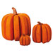 3 Piece Pumpkin Set