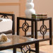Medallion End Table