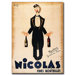 Nicolas Fines Bouteilles, Traditional Canvas Art - 18" x 24"