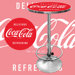 Coca Cola Vintage Pub Table