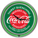 Red and Green Coca Cola Neon Clock with 2 Neon Rings