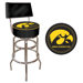 Iowa Padded Bar Stool with Back