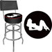 Shadow Babes - A Series - High Grade Padded Bar Stool with Back