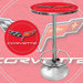 Corvette C6 Pub Table in Red