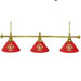 Fire Fighter 60" Three Shade Billiard Pool Table Lamp