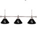 POW 60 Inch Three Shade Billiard Pool Table Lamp